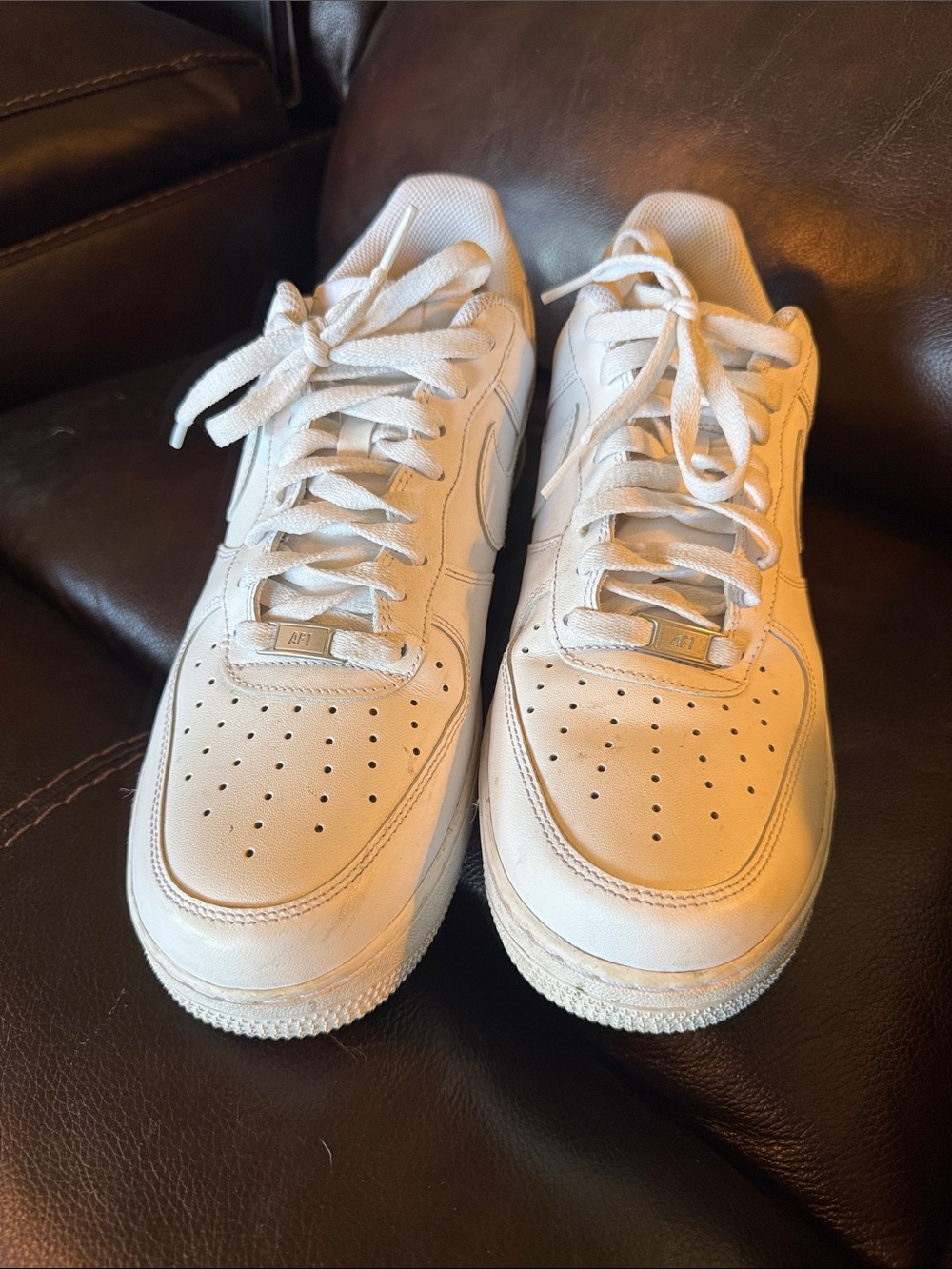 Nike Air Force 1 White Low-Top Sneakers